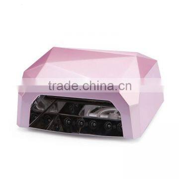 Salon dedicated 2015 diamond style D36 No pain CCFLcoil + LED 36Wnail lamp NAIL DRYER