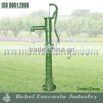 cast iron ornamental hand water pump