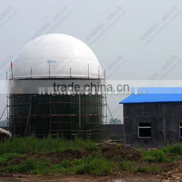 Membrane Biogas Dome & Biogas Tank mounted on tanks for customizing