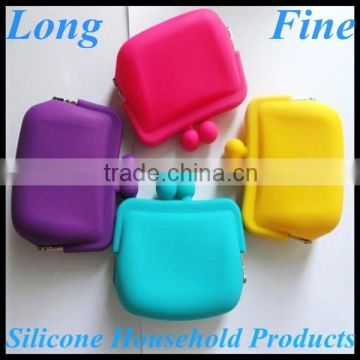 Cute Design Silicone Coin Holder