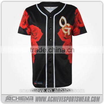 2016 new style 100% polyester baseball jersey sublimated custom made team baseball jersey high quality custom baseball jersey                        
                                                                                Supplier's Choice