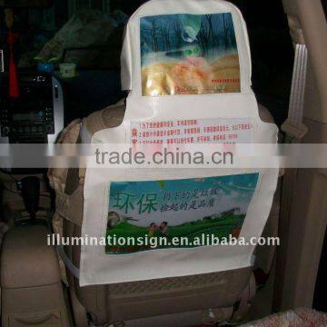 Taxi Seat Cover For Advertisement