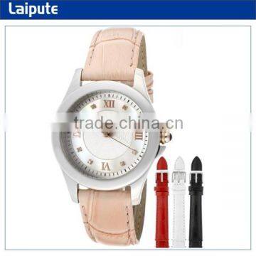 Angel Mother-Of-Pearl Dial Diamond Interchangeable Straps Fashionable Ladies Watch Gift Set