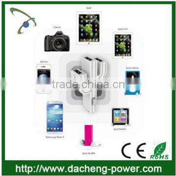 Newly 4.2A 3 Port USB Car Charger for Iphone