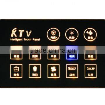 5V 15 Keys KTV Light Switch Touch Panel Light Switch Panel Controller