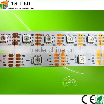 Smd 5050 60 led full color flex strip rgb with apa102c