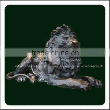 Bronze Animal Sculpture Life Size Bronze Lion Statues