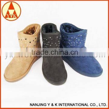 2016 unique new design socket eva sole snow boots for women