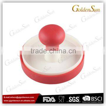 Single Hamburger Press with TPR Handle