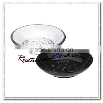 P130 Acrylic Round Soap Dish