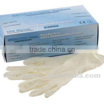 disposable powdered free latex gloves