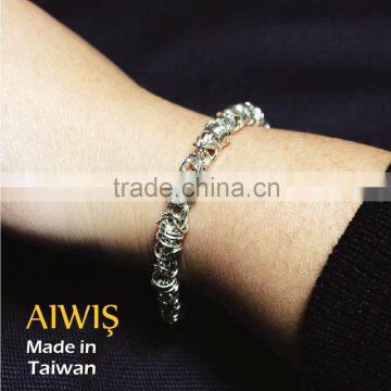 Women Jewel Silver 925 Couple Bangles and Bracelets photo-4