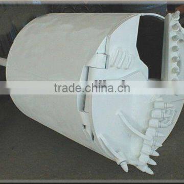 Double Bottom Double Door Rock Drill Bucket