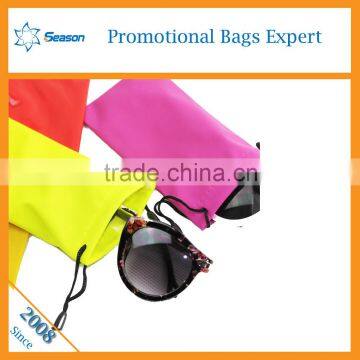 High quality cheap drawstring bags glasses velvet bag