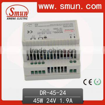 DIN RAIL 45W 24V 1.9A AC/DC Power Supply DR-45-24