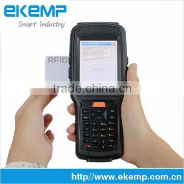 All in one mobile PDA support fingerprint with touch screen and keyboard