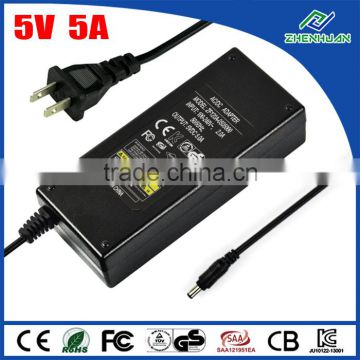 power adapter 5v 25w ktec adapter input ac 50/60hz