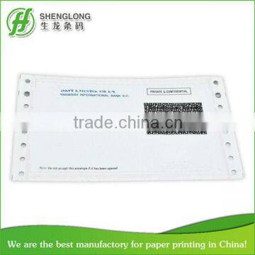 confidential envelope bank pin mailers