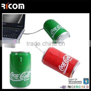 cola bottle shape funny computer mouse--MO7007-----Shenzhen Ricom