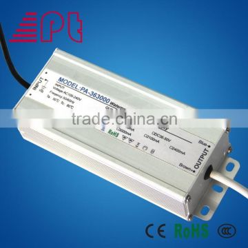 1800mA 90w waterproof led driver ip67 for outdoor lighting