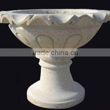 Stone outdoor vase DSF-LH007