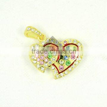 Heart Shape Jewelry USB Flash Drive 16GB