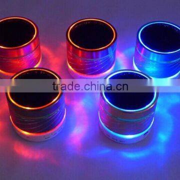 Good Quality Hot Sales Mini S07U Model Bluetooth Speakers Subwoofer Support LED Flash Hands-free calls /Mobile phones/tablet PC