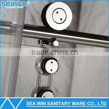 Nice Design Stainless Steel Frameless Sliding Glass Shower Door Bathtub Door Screen Manufacturer photo-2