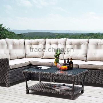 Evergreen Wicker Furniture - Patio Outdoor Wicker Modular Sofa