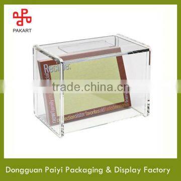 small acrylic calling card box