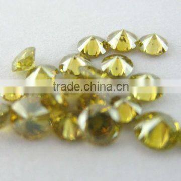 BRILLIANT CUT YELLOW COLOR HIGH QUALITY LOOSE MOISSANITE DIAMOND AT WHOLESALE PRICE