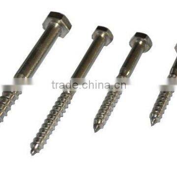 hexagon head wood screw