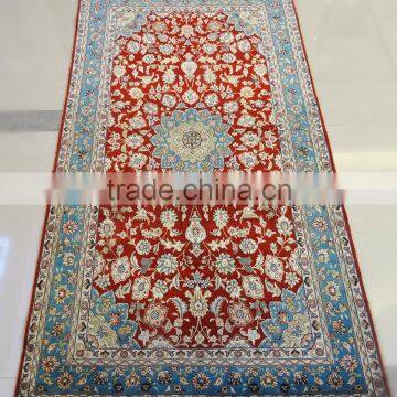 super handmade silk persian small prayer carpet rug for muslim use tapestry for wang hanging