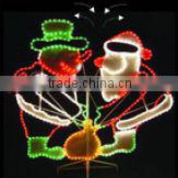 LED christmas motif light,christmas rope light