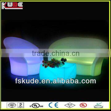 LED furniture led light sofa set