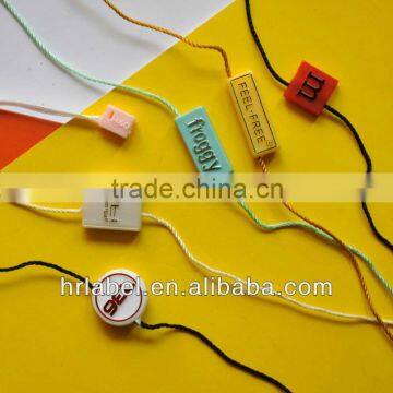 hang tag plastic lock for garment