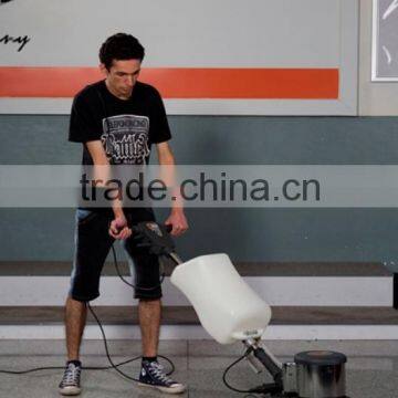 Ultra quiet ceramic tile floor cleaning machine