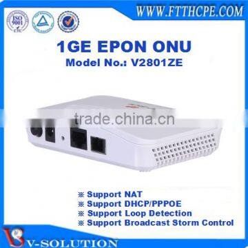 CE Certificated FTTH Layer 3 Function 1GE GEPON ONT Optical Network Unit Managed Through CTC OAM/WEB/TELNET/CLI