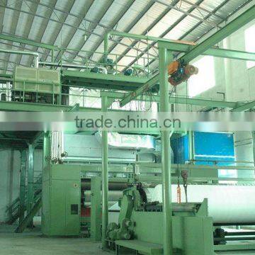 disposable fabric making machine