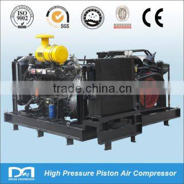 300/400bar 2M3/min Oil Lubricated Piston Recipricating Type High Pressure Air Compressor photo-5