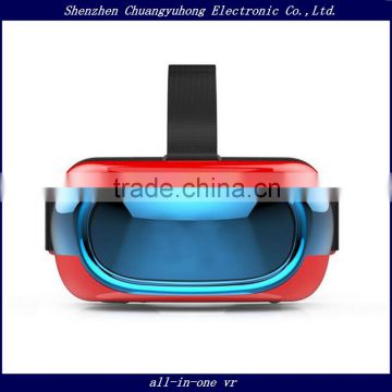 New Products 2016 Video Glasses All in One Shenzhen VR Quad Core Virtual Reality PK VR Shinecon Baofeng Bobovr Home Theater