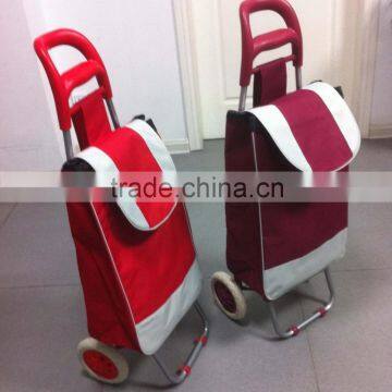 Promotional portable folding grocery trolley bag price