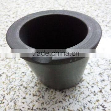 high purity black graphite crucibles melting gold silver