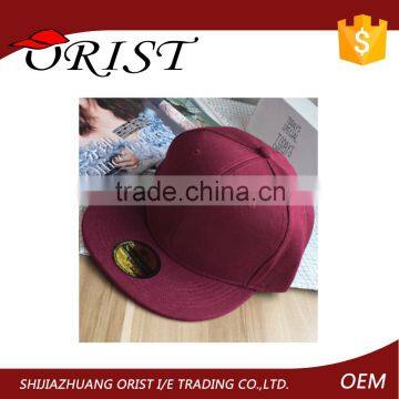 New fashion custom hip pop cap and hat 3D embroidery snapback cap