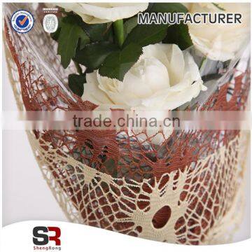 floral fiber mesh used for banquet decoration