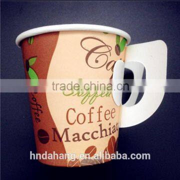 Printed Coffee Paper Cup Disposable Coffee Cup With Handle photo-3