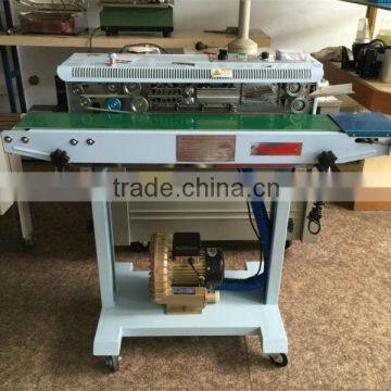 DBF-1000G continuous sealing machine with gas