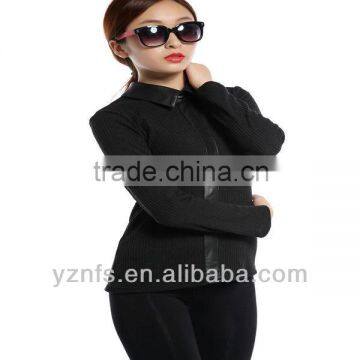 New Fashion desing women long sleeve knitwear