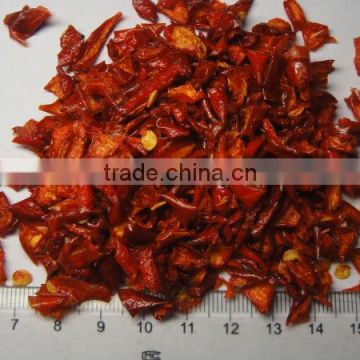 yuanyuan red sweer bell pepper granules 9*9 CIQ 3700/08368