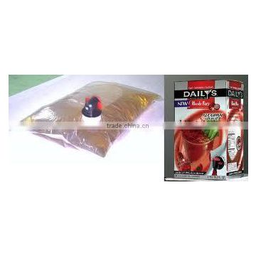 Bag in Box for wine and aseptic bag for juice, liquid bag for many kind of liquid